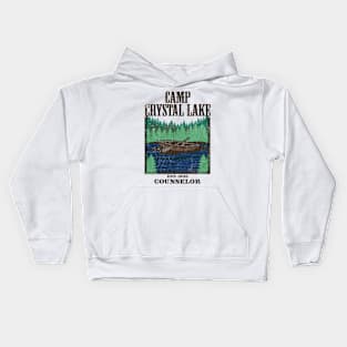 Camp Crystal Lake Counselor 1935 Kids Hoodie